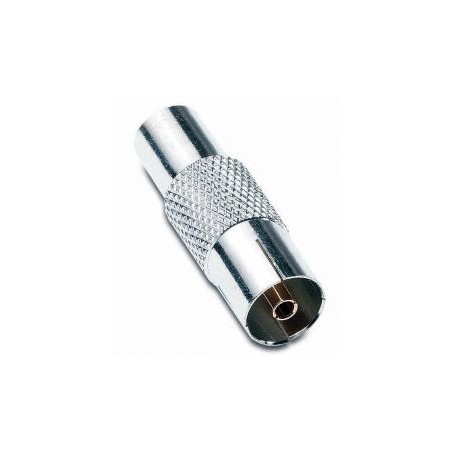 Conector TV Hembra Recto Metálico EDC 05-1216