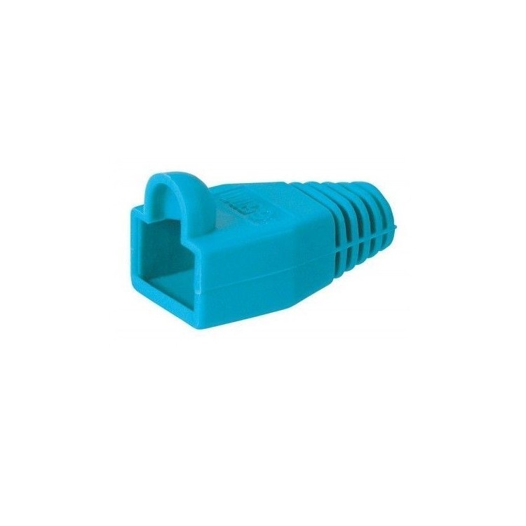 Protector de conector RJ45 color azul WT