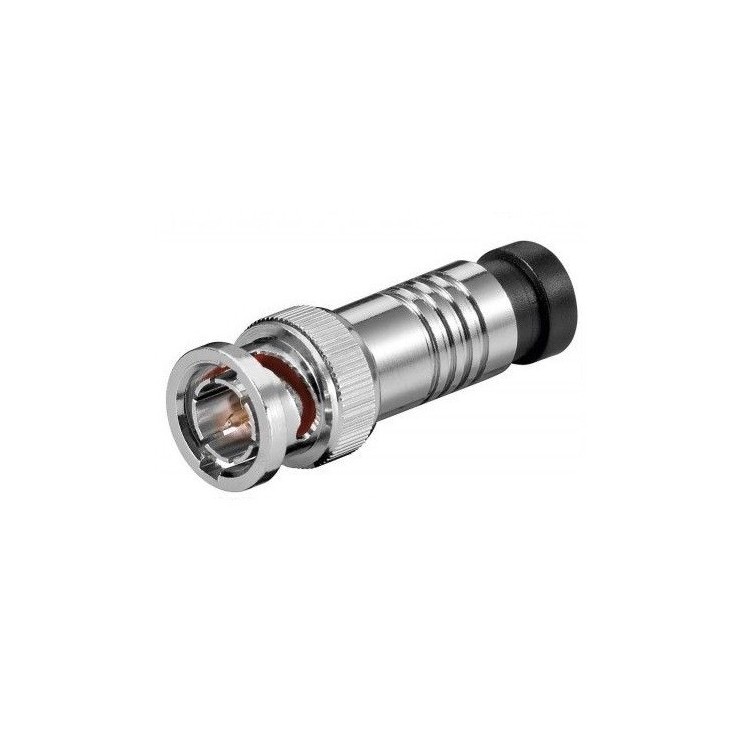 Conector BNC macho compresión 4,9 mm 75 Ohm 12039 WT