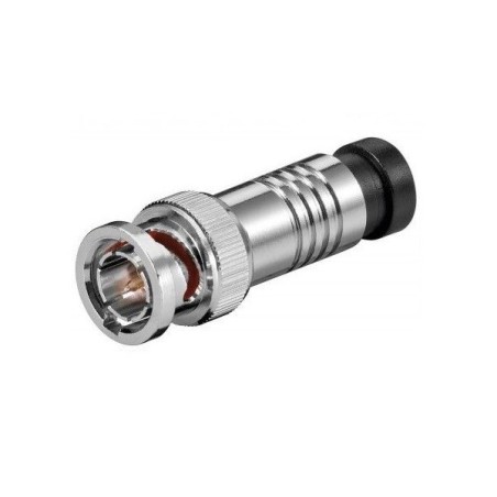 Conector BNC macho compresión 4,9 mm 75 Ohm 12039 WT