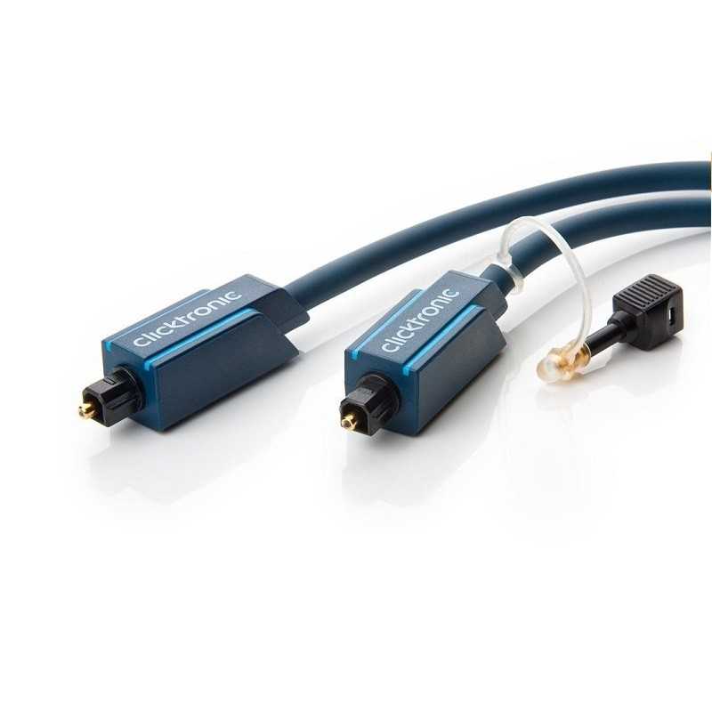 Cable con conectores Toslink