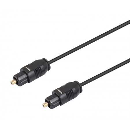 Cable audio óptico digital de 5mts 2,5-mm TOSLINK