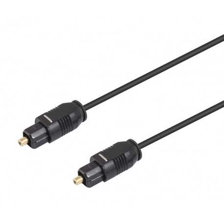 Cable audio óptico digital de 10mts 2,5-mm TOSLINK