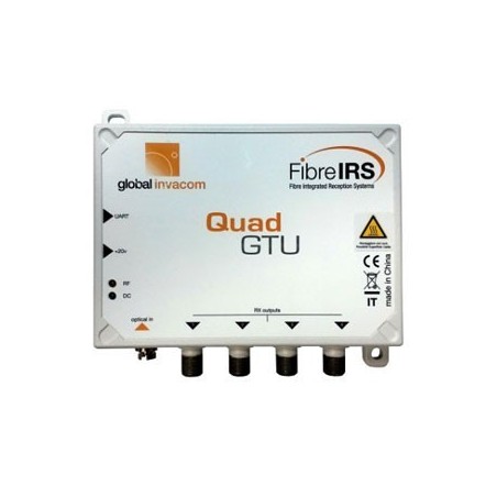 Conversor de Fibra Óptica a RF QUAD. MKIII. Global Invacom