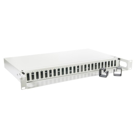 Patch panel F.O. de 48 fibras. Blanco