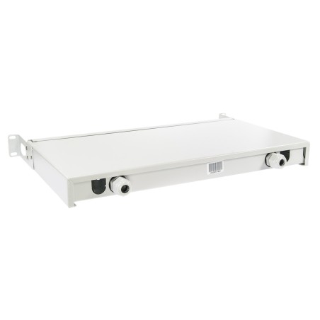 Patch panel F.O. de 48 fibras. Blanco