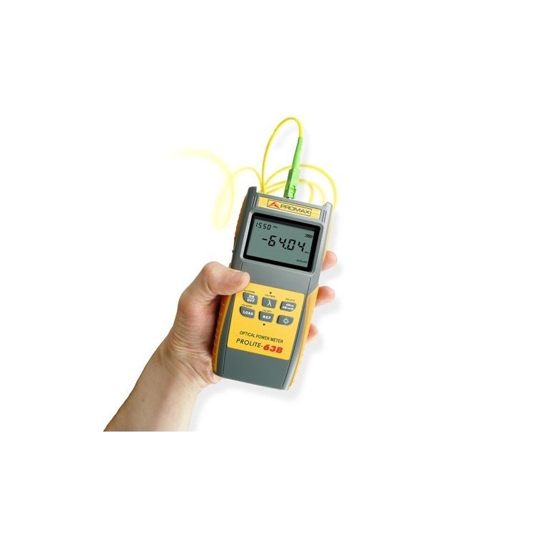 Medidor óptico PROMAX PROLITE-63B - Low cost, USB, memoria