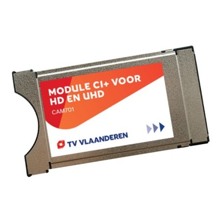 Pcmcia VIacces + Tarjeta Vlaanderen, CI+ MODULE VOOR HD EN UHD