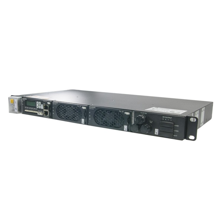 Sistema de alimentación DC Huawei ETP4830-A1 - 220/110 VAC a -48 VDC, 2 kW, 1U, rack 19", IP20