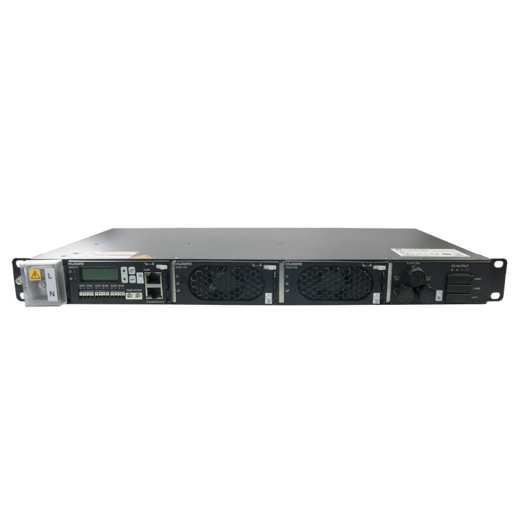 Sistema de alimentación DC Huawei ETP4830-A1 - 220/110 VAC a -48 VDC, 2 kW, 1U, rack 19", IP20