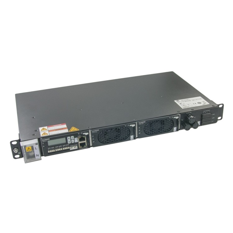 Sistema de alimentación DC Huawei ETP4830-A1 - 220/110 VAC a -48 VDC, 2 kW, 1U, rack 19", IP20