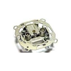 Toma FINAL TV-FM/ Satélite, planta 1ª, 4 dB. Con paso de corriente en la salida de satélite. Televés