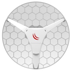 Punto de acceso WIFI exterior 5 Ghz, 24.5dBi, 25dBm (316mW), 600Mhz, 64Mb RAM, x1 RJ45, 7 grados, L3.