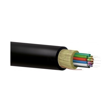 Cable 12F G657A2, SM, ajustada, CPR-DCA, exterior, diámetro 6.2mm. Bobina de 2000mts/Corte