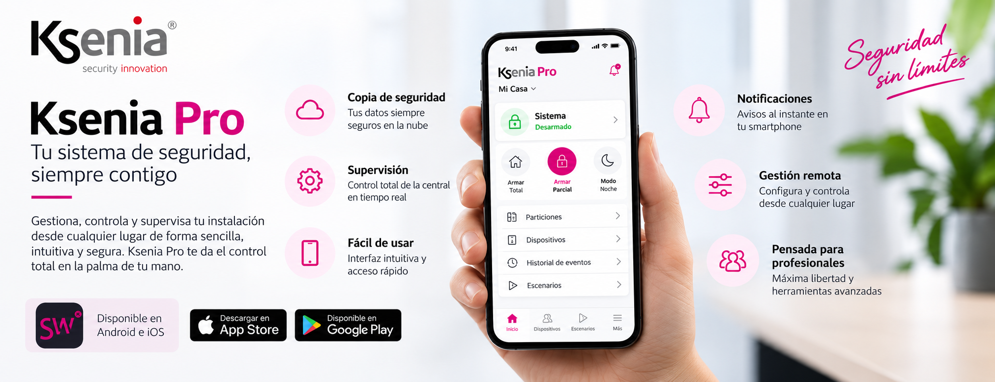 Ksenia PRO - herramientas profesionales para gestión remota de instalaciones