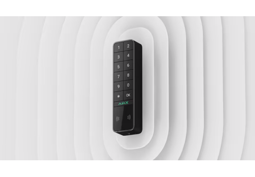 AJAX Keypad Outdoor: Nuevo Teclado Antivandálico para Exteriores con Protección IP65