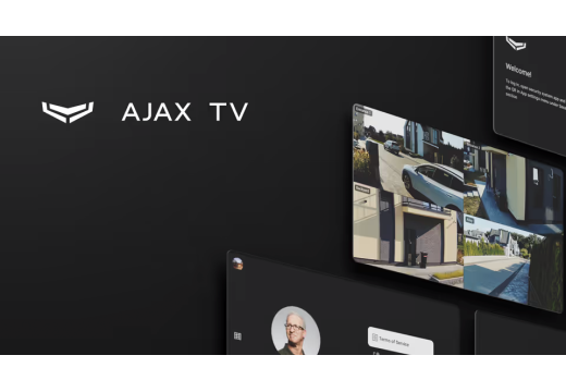 Ajax TV: la videovigilancia directamente en la pantalla del televisor