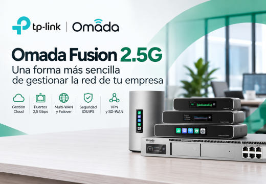 Omada Fusion 2.5G: simplifica la gestión de la red de tu empresa