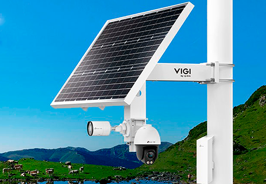 Videovigilancia solar: cómo instalar cámaras donde no llega la electricidad